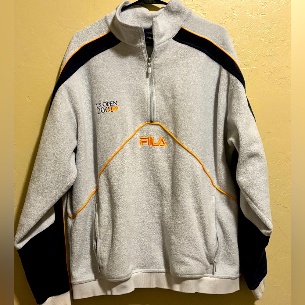VINTAGE 2001 FILA US OPEN PULLOVER